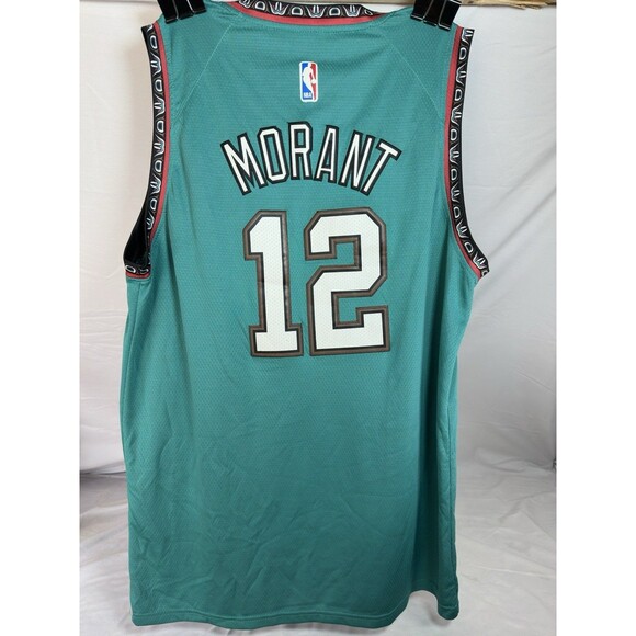 Ja Morant Nike Grizzlies Classic Swingman Jersey Size 54 Mens +4 Length NBA - Picture 4 of 7